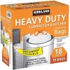 Kirkland Signature Compactor Kitchen Trash Bag with Gripping Drawstring Secure Full Size