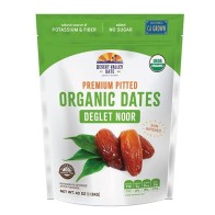 ORGANIC Deglet Noor Premium Pitted Dates Grown in California