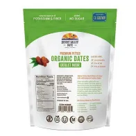 ORGANIC Deglet Noor Premium Pitted Dates Grown in California