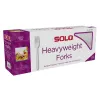 SOLO Plastic Forks, White, 500 Ct